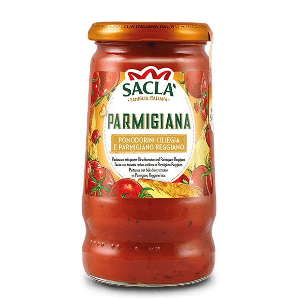 Parmigiana – cherry tomatoes and Parmigiano Reggiano (350g)
