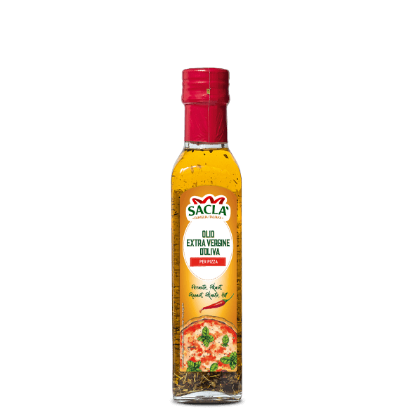 Spicy extra virgin olive oil seasoning for Pizza